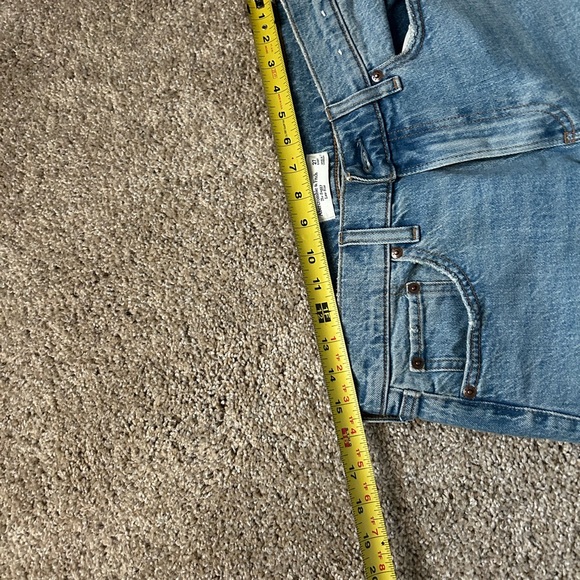 Abercrombie & Fitch Light Blue Straight Leg Jeans - Picture 5 of 5